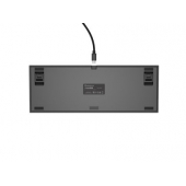 Клавиатура Genesis Gaming Keyboard Thor 404 TKL Black RGB Backlight US Layout Yellow Switch