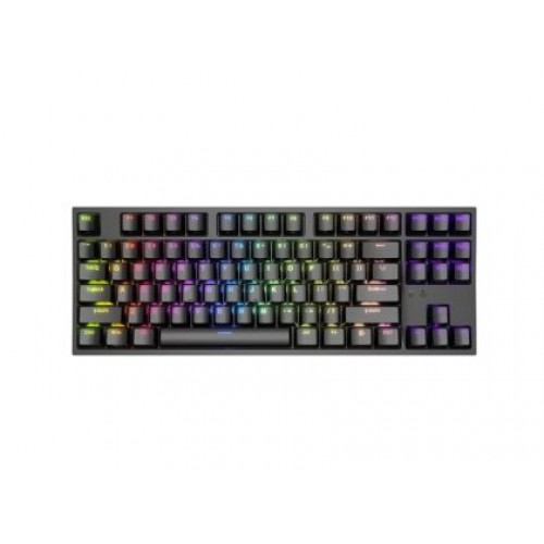 Клавиатура Genesis Gaming Keyboard Thor 404 TKL Black RGB Backlight US Layout Brown Switch-2