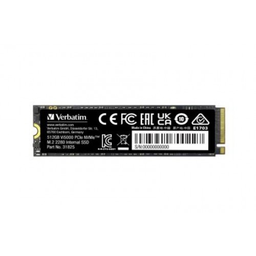 Твърд диск Verbatim Vi5000 Internal PCIe NVMe M.2 SSD 512GB-1