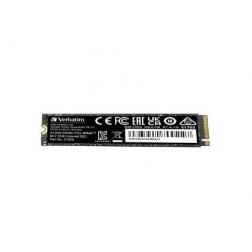 Твърд диск Verbatim Vi5000 Internal PCIe NVMe M.2 SSD 512GB-2