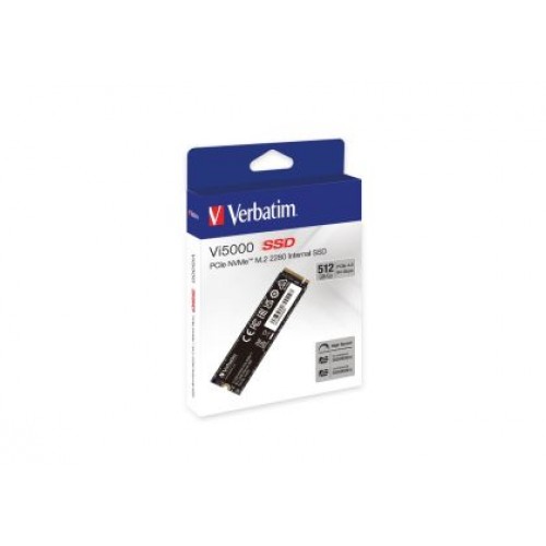 Твърд диск Verbatim Vi5000 Internal PCIe NVMe M.2 SSD 512GB-4