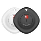 Проследяващо устройство Verbatim MYF-02 MyFinder Bluetooth Item Finder 2 pack Black/White