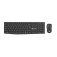 Комплект Natec Set 2 in 1 Keyboard Black Squid + Mouse Wireless US Layout