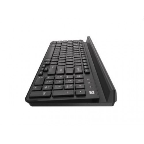 Комплект Natec Keyboard Felimare US Layout Wireless Bluetooth + 2.4 GHz Slim Pnone/Tablet Holder, Black-2