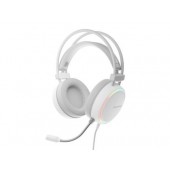 Слушалки Genesis Headset Neon 613 With Microphone RGB Illumination White