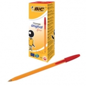 Химикалка Bic Orange Fine 0.3 mm Червена
