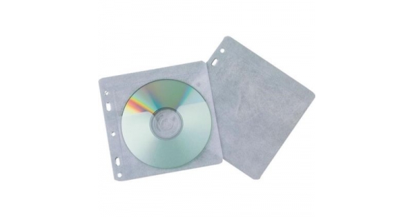 Джоб за CD с перфорация бял 40 бр.-1