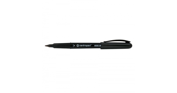 Перманентен маркер за CD/DVD/BD Centropen 4606 M 1.0 mm Черен