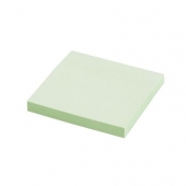 Самозалепващи листчета Bluering 75x75 mm, 80 л. Зелен пастел