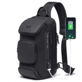 Чанта BANGE Crossbody AIR Onyx Black 8 джоба, 12“, 8 l