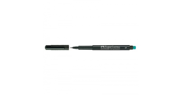 Универсален перманентен OHP маркер Faber-Castell 1523 S 0.4 mm Черен