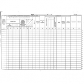 Ведомост за заплати Меки корици, вестник, А4 50 л.