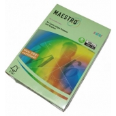 Цветен картон Maestro Color Зелен пастел, А4, 250 л. 160 g/m2