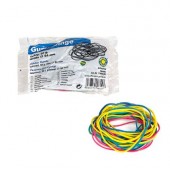 Ластици Office Point Ф64 mm 50 g, Цветен микс