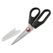 Ножица Tefal K2071314, Ingenio, Kitchen scissors, Kitchen tools, Stainless steel, 30.2x13.4x3.6cm, Up to 230°C, Dishwasher safe, black