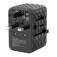 Адаптер Verbatim UTA-05 GaN III Universal Travel Adapter with 2 x USB-C PD 65W & QC 4+ / 2 x USB-A