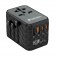 Адаптер Verbatim UTA-05 GaN III Universal Travel Adapter with 2 x USB-C PD 65W & QC 4+ / 2 x USB-A