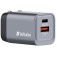 Зарядно устройство Verbatim GNC-35 GaN Charger 2 Port 35W USB A/C (EU/UK/US)