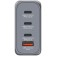 Зарядно устройство Verbatim GNC-100 GaN Charger 4 Port 100W USB A/C (EU/UK/US)