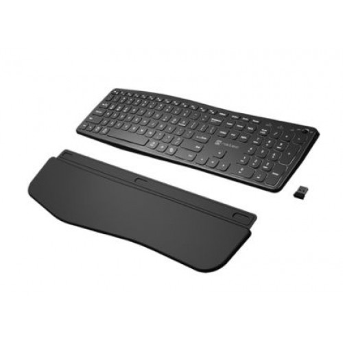 Клавиатура Natec wireless bluetooth keyboard PORIFERA x-scissors, backlit ergonomic us layout-1