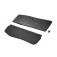 Клавиатура Natec wireless bluetooth keyboard PORIFERA x-scissors, backlit ergonomic us layout