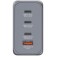 Зарядно устройство Verbatim GNC-240 GaN Charger 4 Port 240W USB A/C (EU/UK/US)