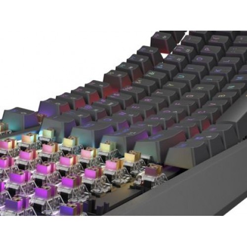 Клавиатура Genesis Gaming Keyboard Thor 230 TKL US RGB Mechanical Outemu Brown Black Hot Swap-5