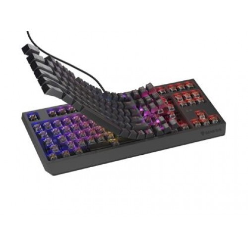 Клавиатура Genesis Gaming Keyboard Thor 230 TKL US RGB Mechanical Outemu Brown Black Hot Swap-7
