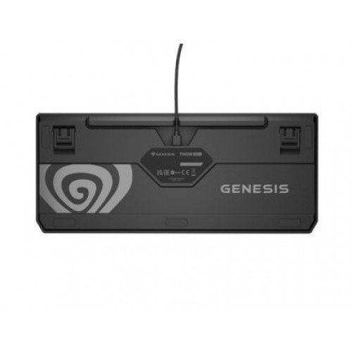 Клавиатура Genesis Gaming Keyboard Thor 230 TKL Anchor Gray Negative US RGB Mechanical Outemu Red-10