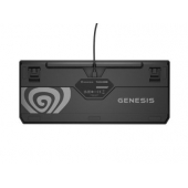 Клавиатура Genesis Gaming Keyboard Thor 230 TKL Anchor Gray Negative US RGB Mechanical Outemu Red