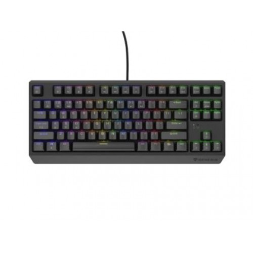 Клавиатура Genesis Gaming Keyboard Thor 230 TKL US RGB Mechanical Outemu Red Black Hot Swap
