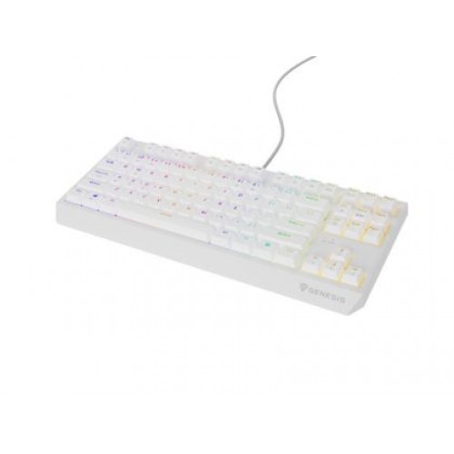 Клавиатура Genesis Gaming Keyboard Thor 230 TKL US RGB Mechanical Outemu Brown White Hot Swap-1