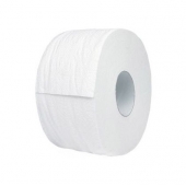 Тоалетна хартия Economy Mini Jumbo 100% целулоза, 400 g, трипластова, 12 бр.