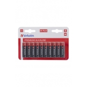 Батерия Verbatim ALKALINE BATTERY AA 20 PACK (HANGCARD)