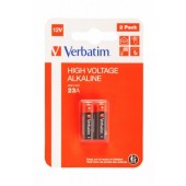 Батерия Verbatim ALKALINE BATTERY 12V 23A (MN21/A23) 2 PACK