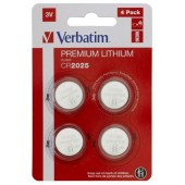 Батерия Verbatim LITHIUM BATTERY CR2025 3V 4 PACK
