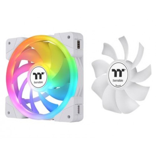 Вентилатор Thermaltake SWAFAN EX12 ARGB PC Cooling Fan TT Premium Edition 3 Fan Pack White