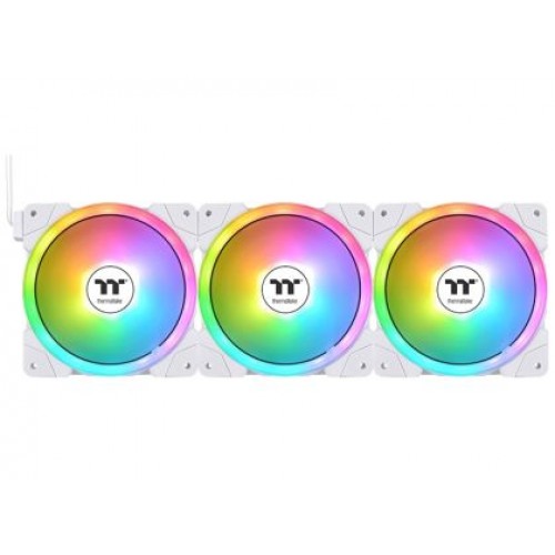 Вентилатор Thermaltake SWAFAN EX12 ARGB PC Cooling Fan TT Premium Edition 3 Fan Pack White-3