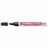 Индустриален Paint маркер Edding 8750 Объл връх 2-4 mm Черен