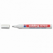 Индустриален Paint маркер Edding 8750 Объл връх 2-4 mm Бял