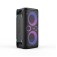 Аудио система Hisense Party Rocker One Plus (HP110) Bluetooth Speaker with 300W Power, Built-in Woofer, Karaoke Mode, Built-in Wireless Charging Pad, AUX Input and Output, USB, 15 Hour Long-Lasting Battery 4 x 2500Ah, 2x mics included