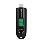 Памет Transcend 128GB, USB3.2, Pen Drive, Type-C, Capless, Black