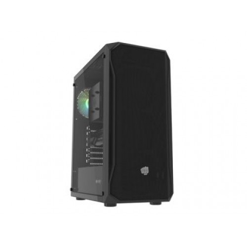 Кутия за компютър Fury PC Case Shobo SH4 RGB Midi Tower, Window, Black
