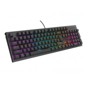 Клавиатура Genesis Mechanical Gaming Keyboard Thor 303 RGB Backlight Brown Switch US Layout Black
