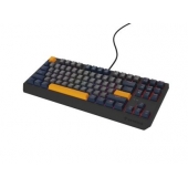 Клавиатура Genesis Gaming Keyboard Thor 230 TKL Naval Blue Negative US RGB Mechanical Outemu Panda
