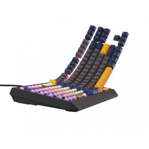 Клавиатура Genesis Gaming Keyboard Thor 230 TKL Naval Blue Negative US RGB Mechanical Outemu Panda-4
