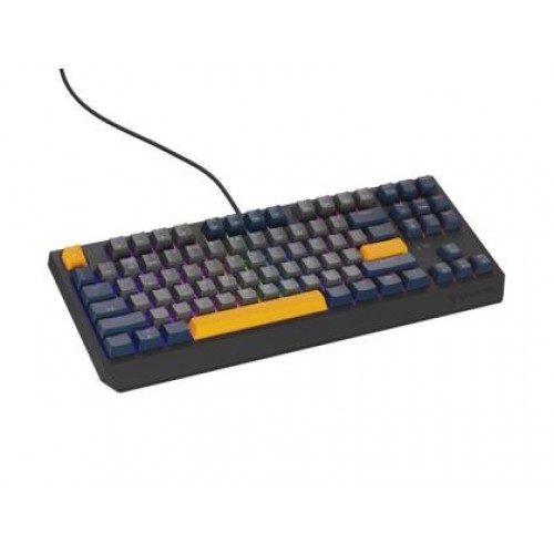 Клавиатура Genesis Gaming Keyboard Thor 230 TKL Naval Blue Negative US RGB Mechanical Outemu Panda-6