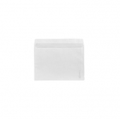 Плик C5 Бял, 162х229 mm, стикер по дългата страна 50 бр.