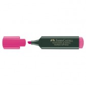 Текст маркер Faber-Castell 1548 Скосен връх 1-5 mm Розов