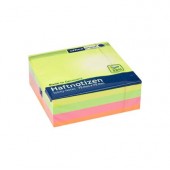 Самозалепващи листчета Office Point 75x75 mm, 320 л. Брилянт микс